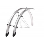 Blatníky 28" Vinyl Orion strieborné